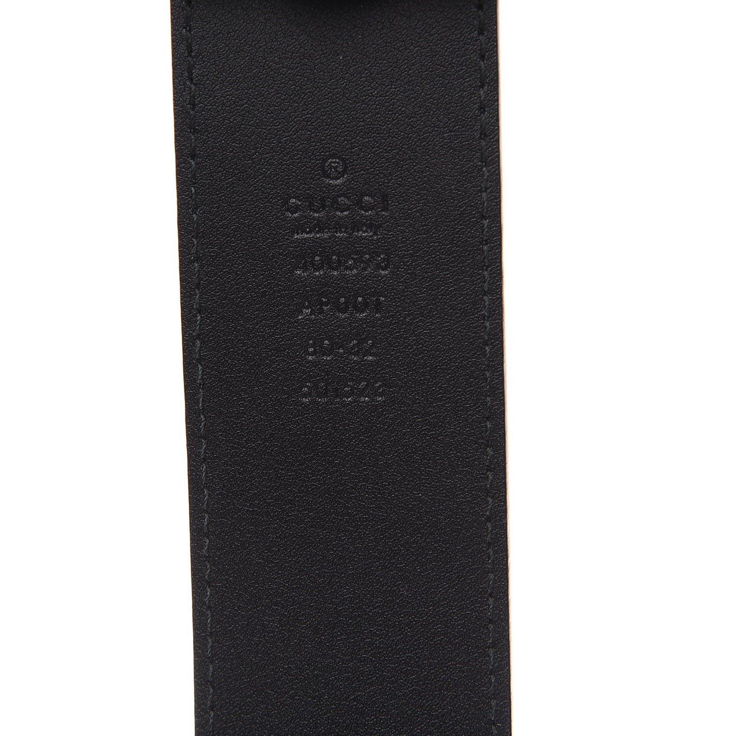 Calfskin Double G 40mm Belt 80 32 Black