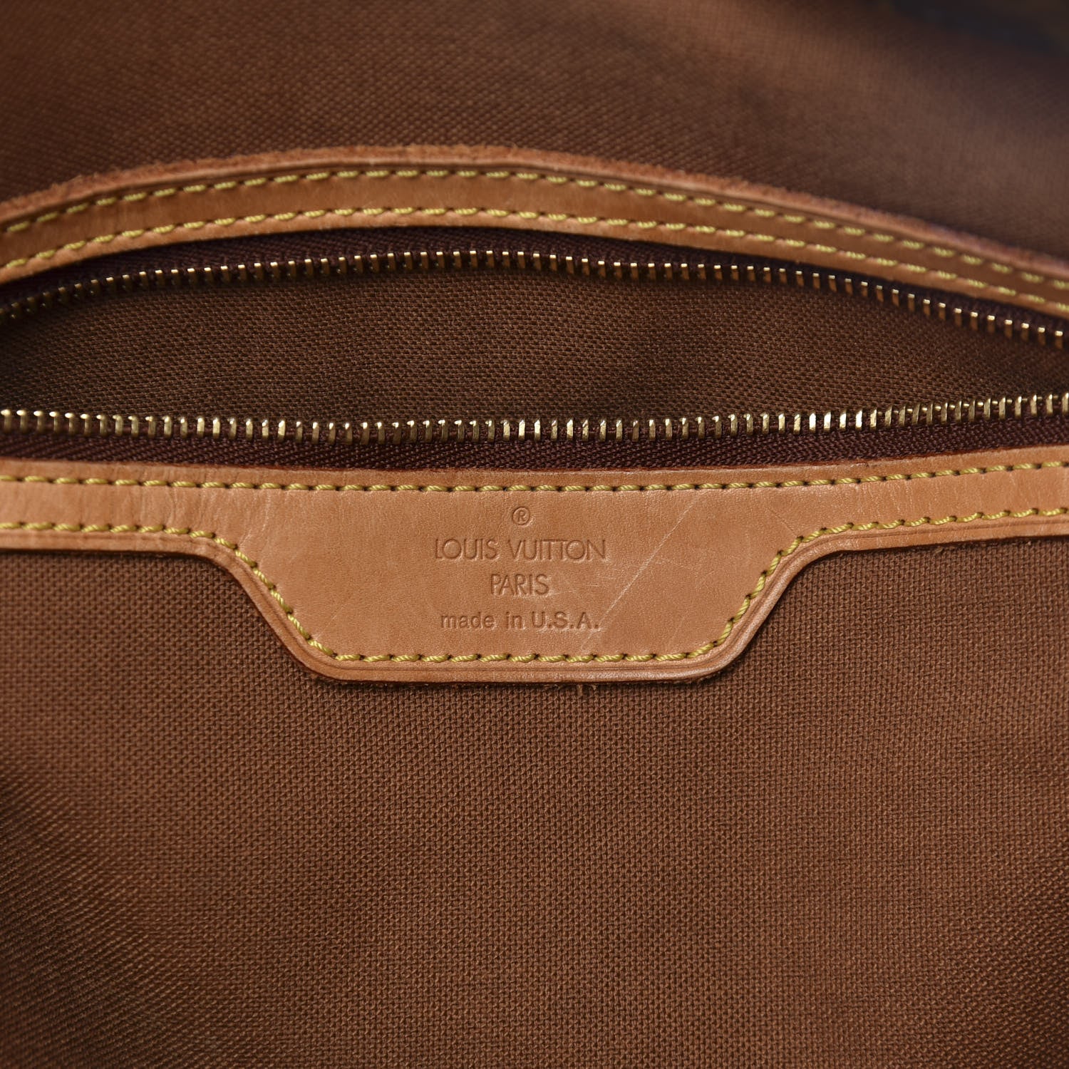 Louis Vuitton Monogram Cabas Mezzo 8 of 14