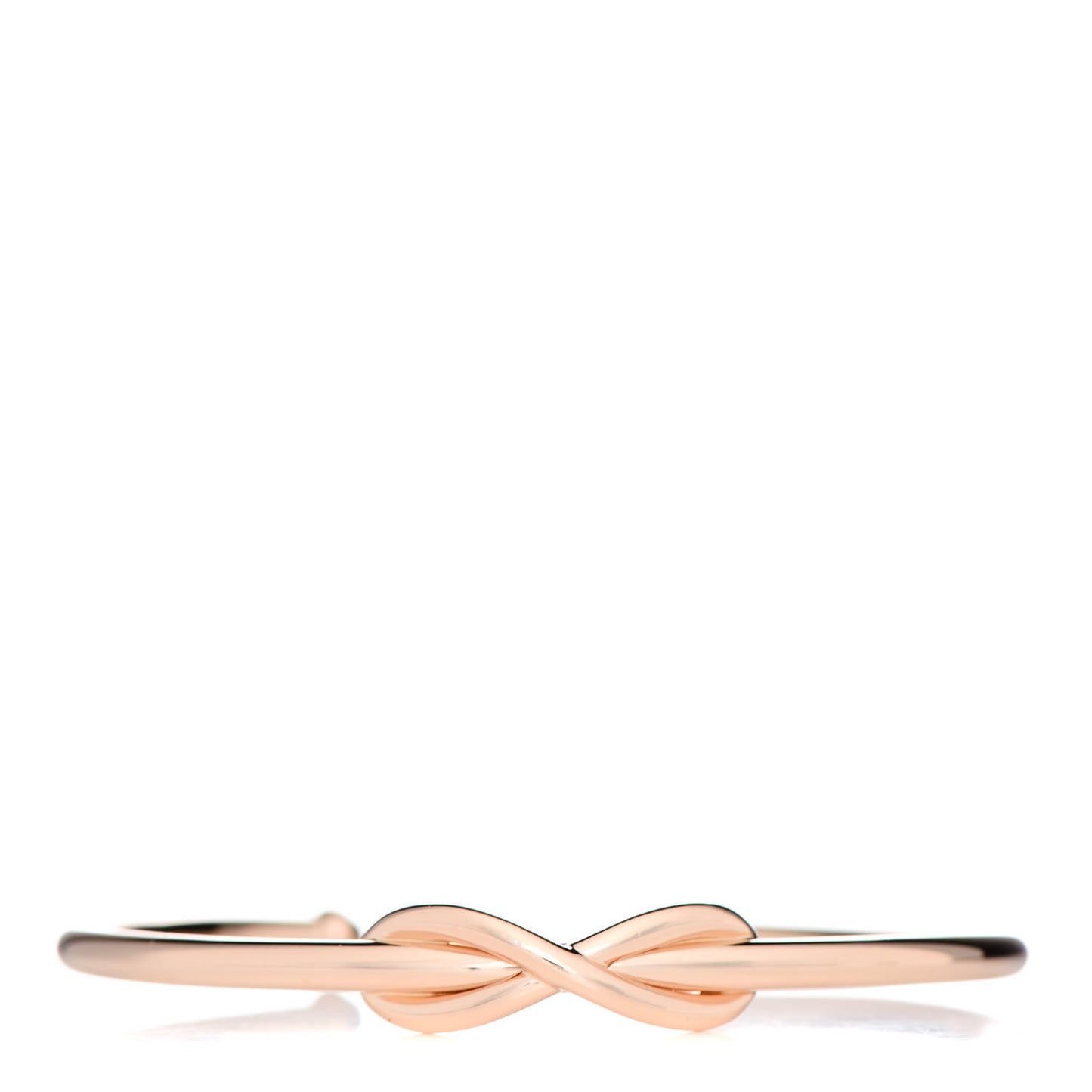 18K Rose Gold Infinity Cuff Bracelet