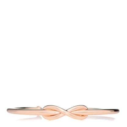 Tiffany 18K Rose Gold Infinity Cuff Bracelet 1 of 4