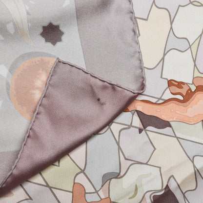 Hermes Silk Sous Les Orangers Scarf 90 5 of 5