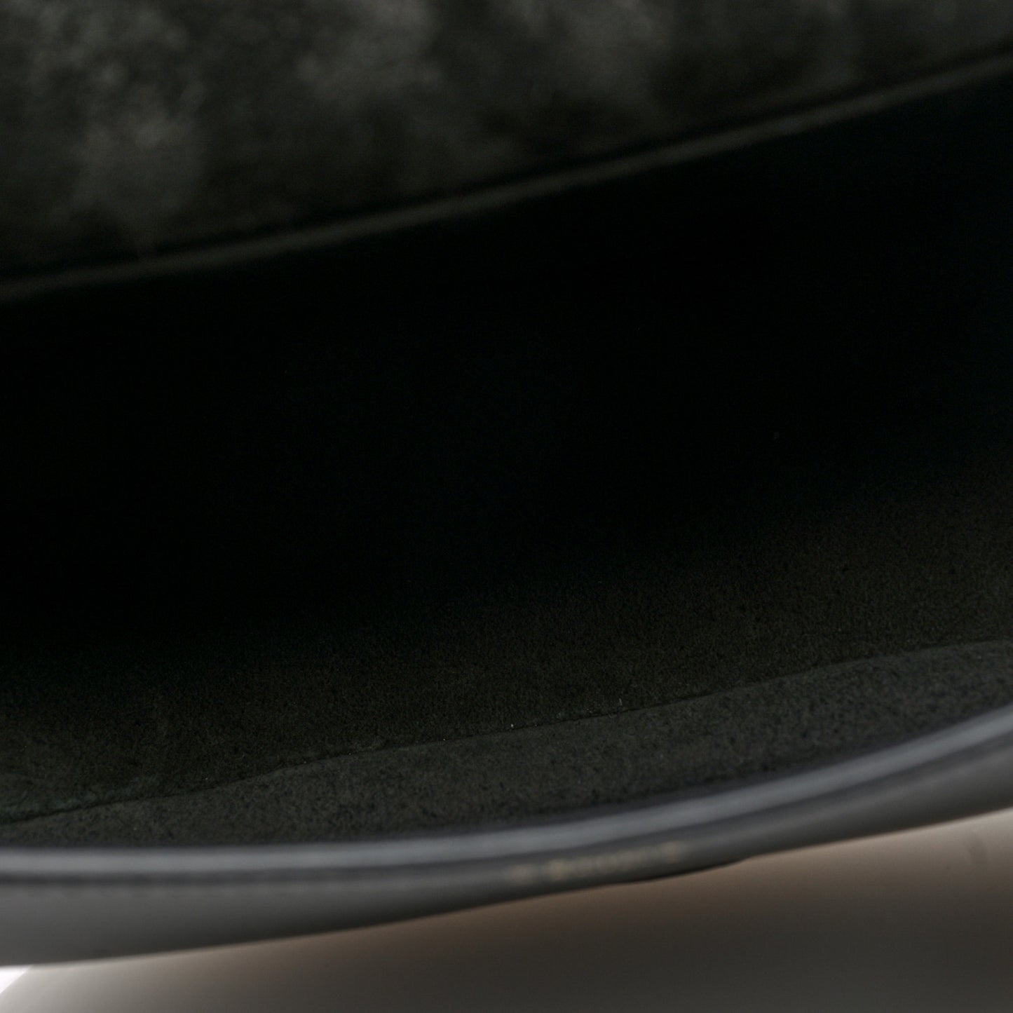 Smooth Calfskin Cuir Triomphe Folco Crossbody Bag Black