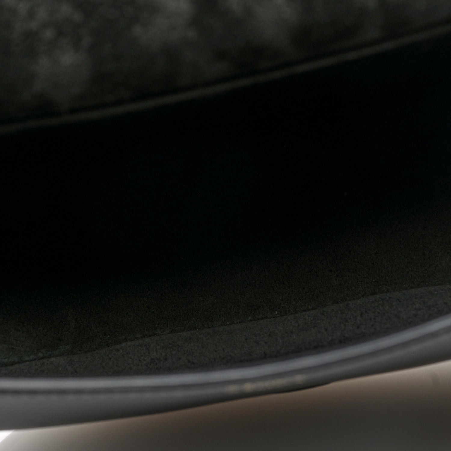 Celine Smooth Calfskin Cuir Triomphe Folco Crossbody Bag Black 5 of 9