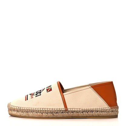 Gucci Canvas Worldwide Mens Espadrilles 11 Raw Cognac 1 of 10