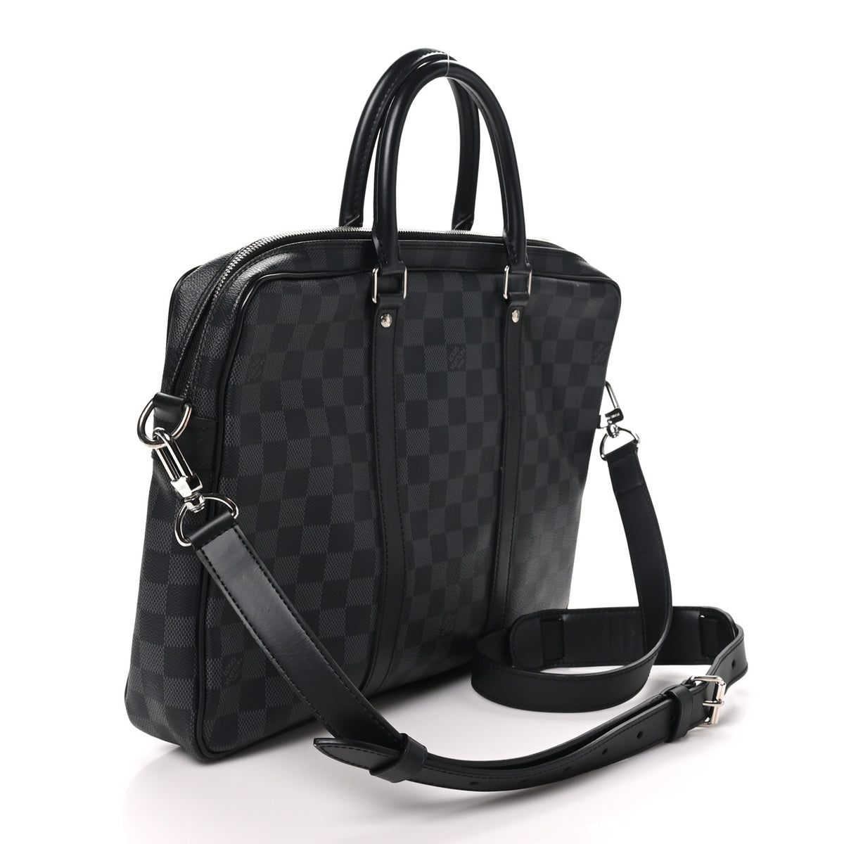 Damier Graphite Porte Documents Voyage PM