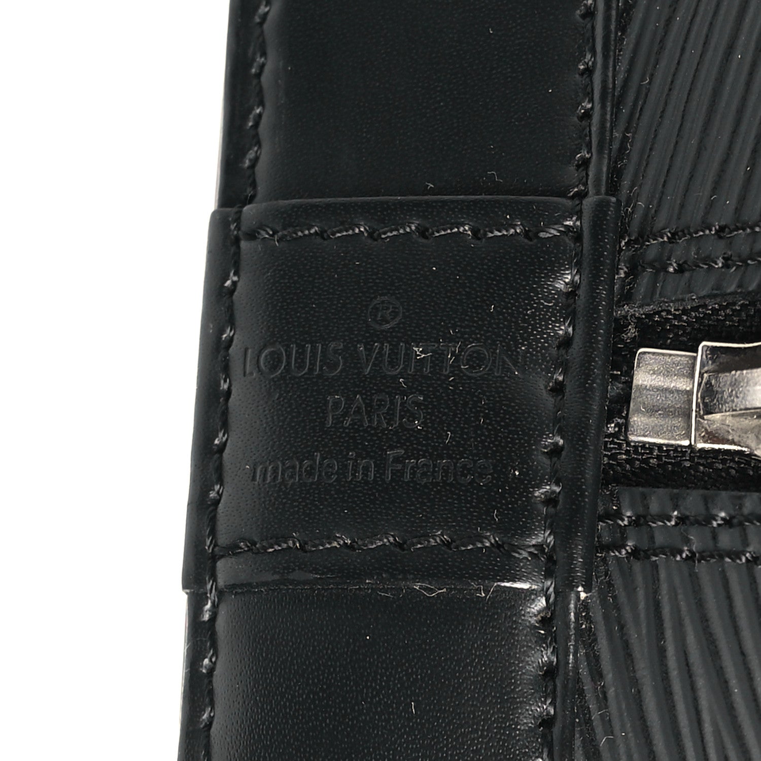 Louis Vuitton Epi Alma PM Black 6 of 10