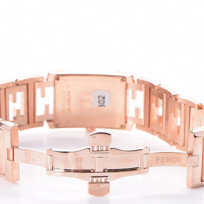 Fendi Stainless Steel 25mm Forever Tank Quartz Watch Rose 6 of 10