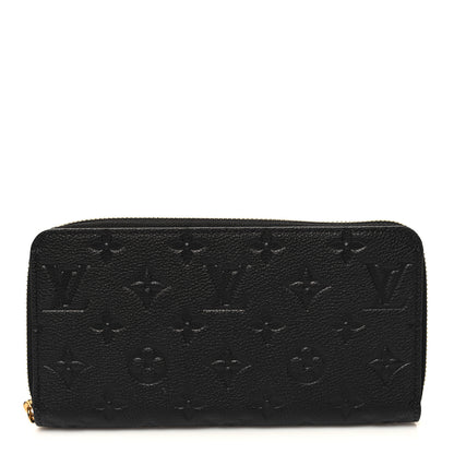 Louis Vuitton Empreinte Zippy Wallet Black 1 of 7