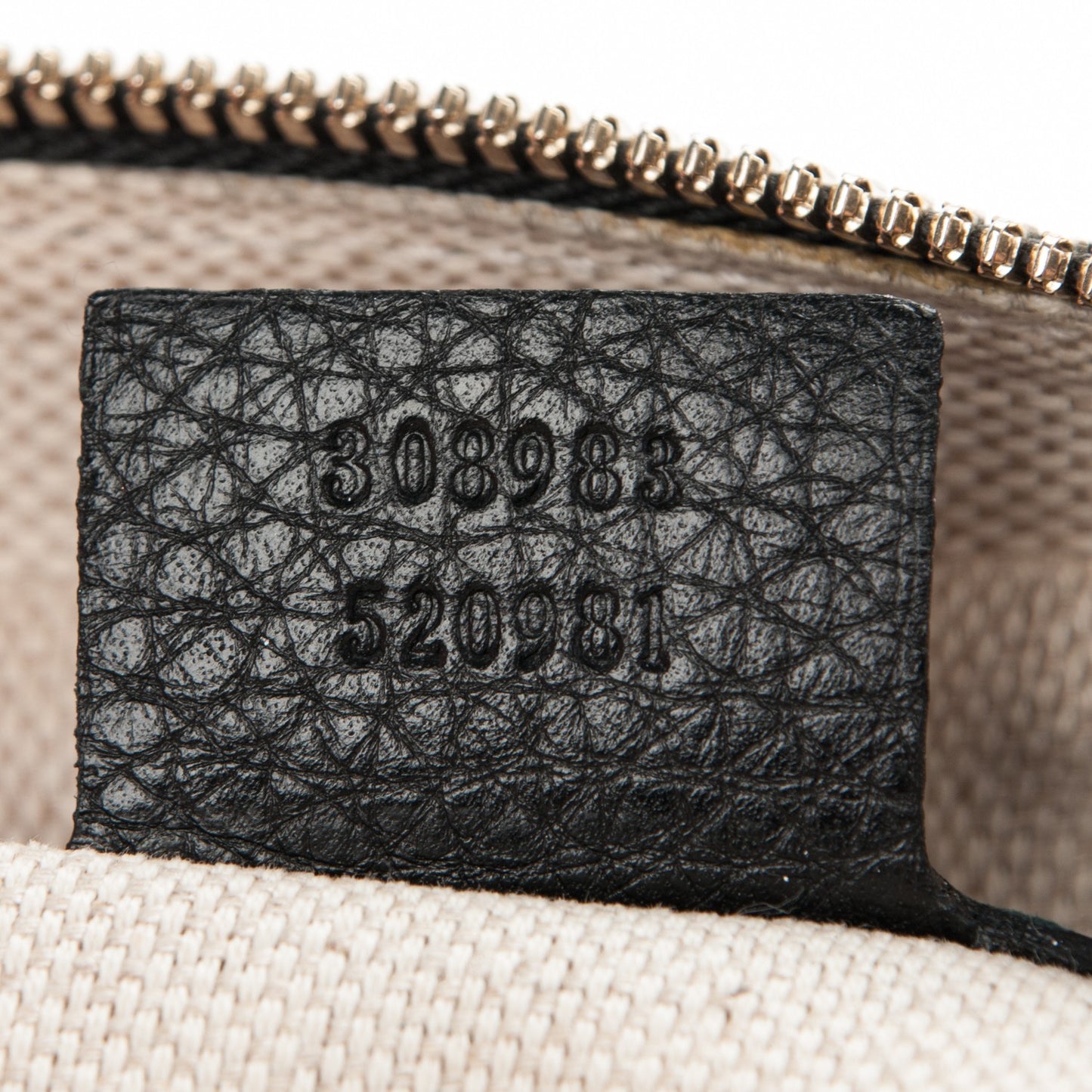 Pebbled Calfskin Small Soho Bowler Black