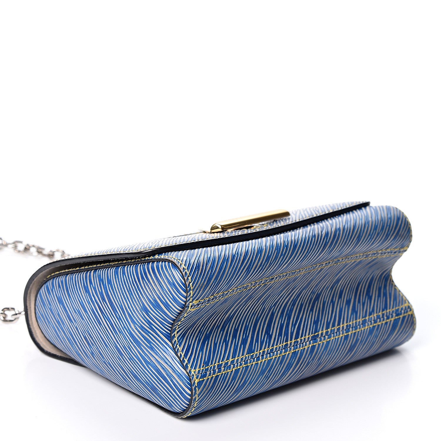 Louis Vuitton Epi Twist Shoulder Bag PM Denim Light 3 of 9