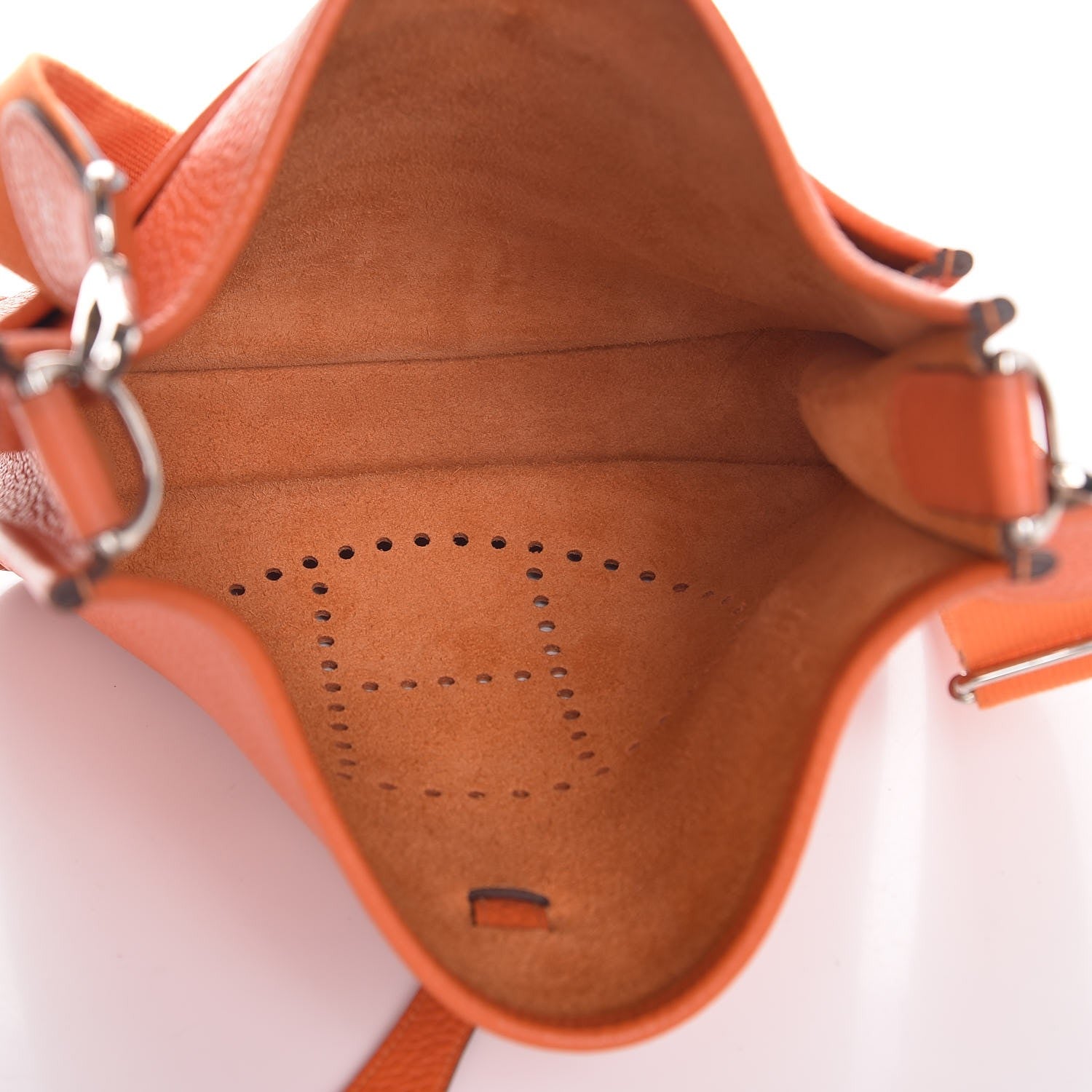 Hermes Togo Evelyne III PM Orange 4 of 7