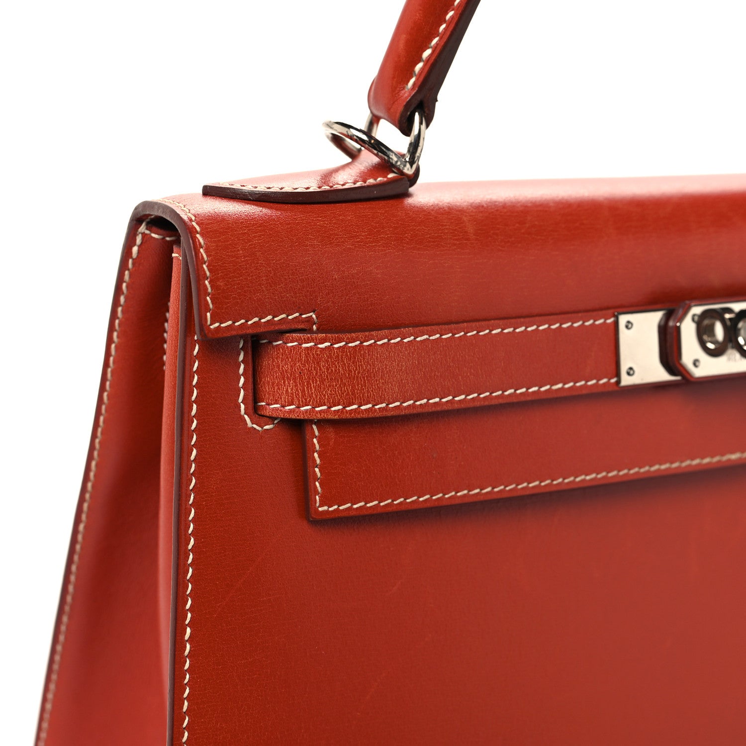 Hermes Box Kelly Sellier 28 Brique 16 of 18
