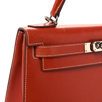 Hermes Box Kelly Sellier 28 Brique 16 of 18