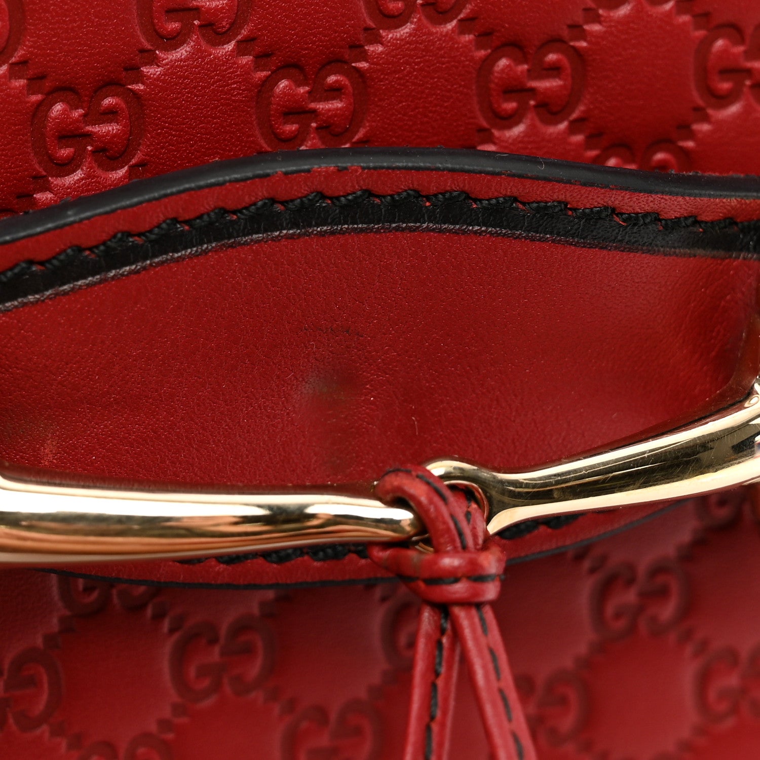 Gucci Microguccissima Medium Emily Chain Shoulder Bag Red 10 of 12