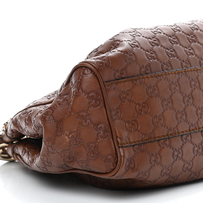 Gucci Guccissima Medium Sukey Brown 6 of 9