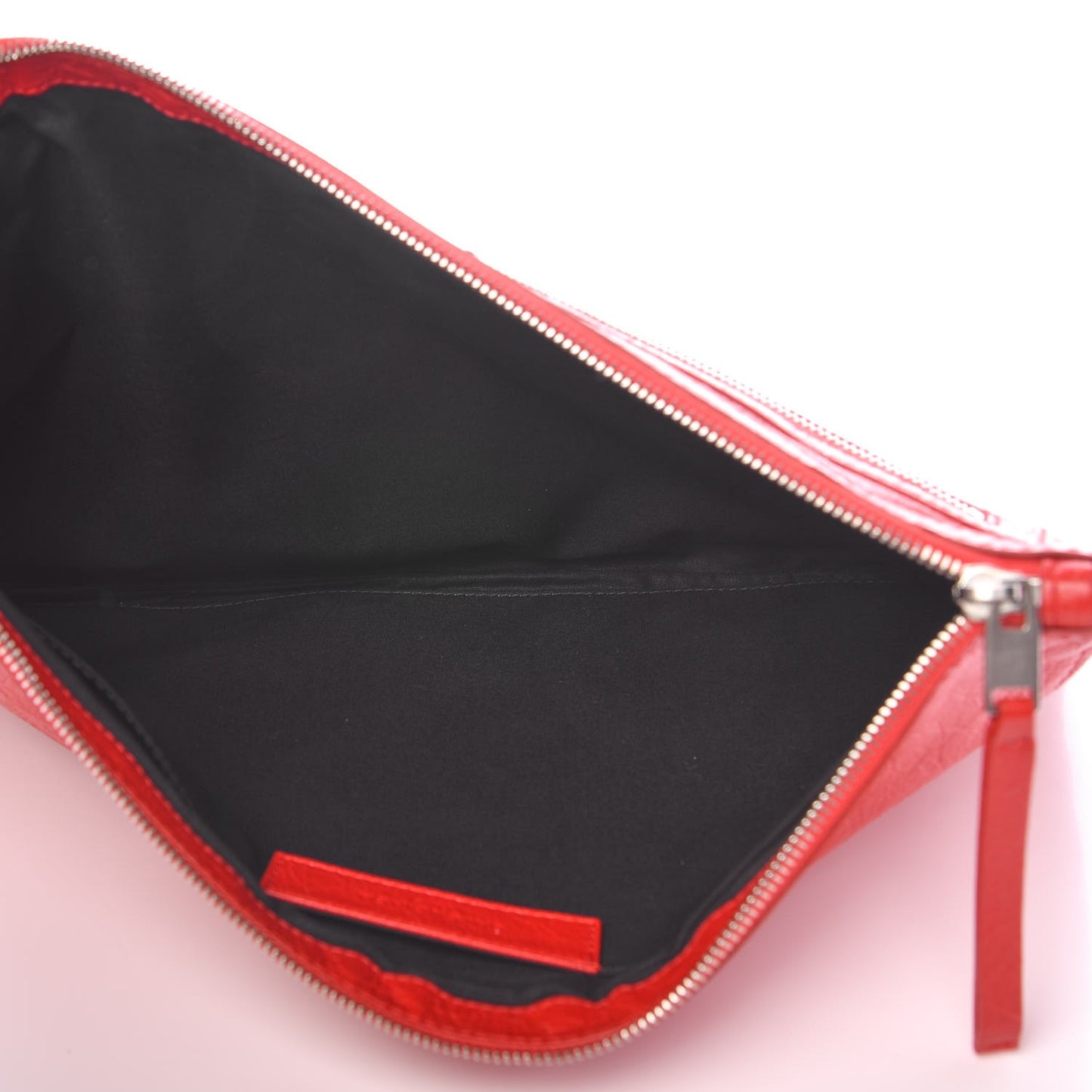 Agneau Arena Classic Hardware Large Clip Rouge Tango
