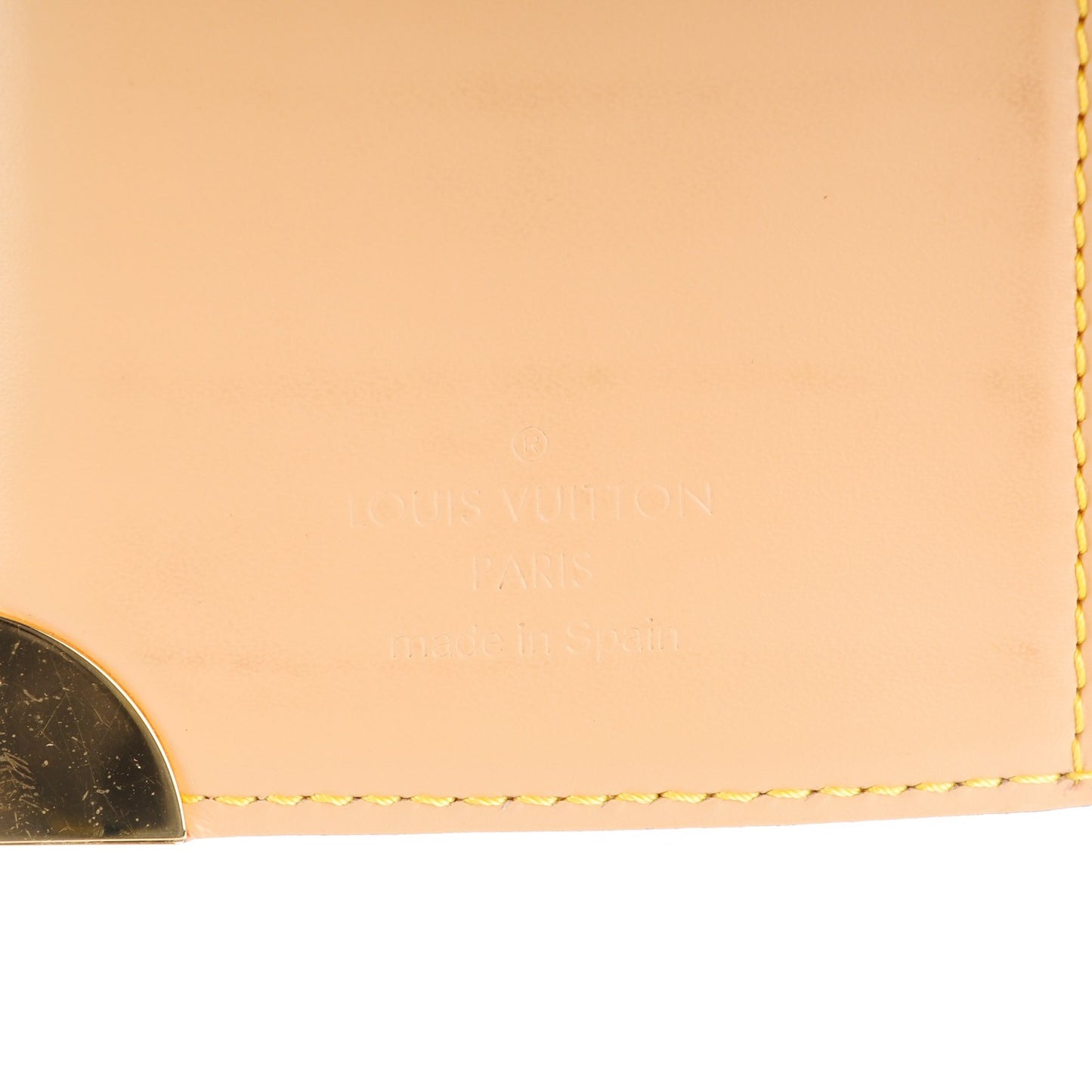 Monogram Multicolor Small Ring Agenda Cover Black