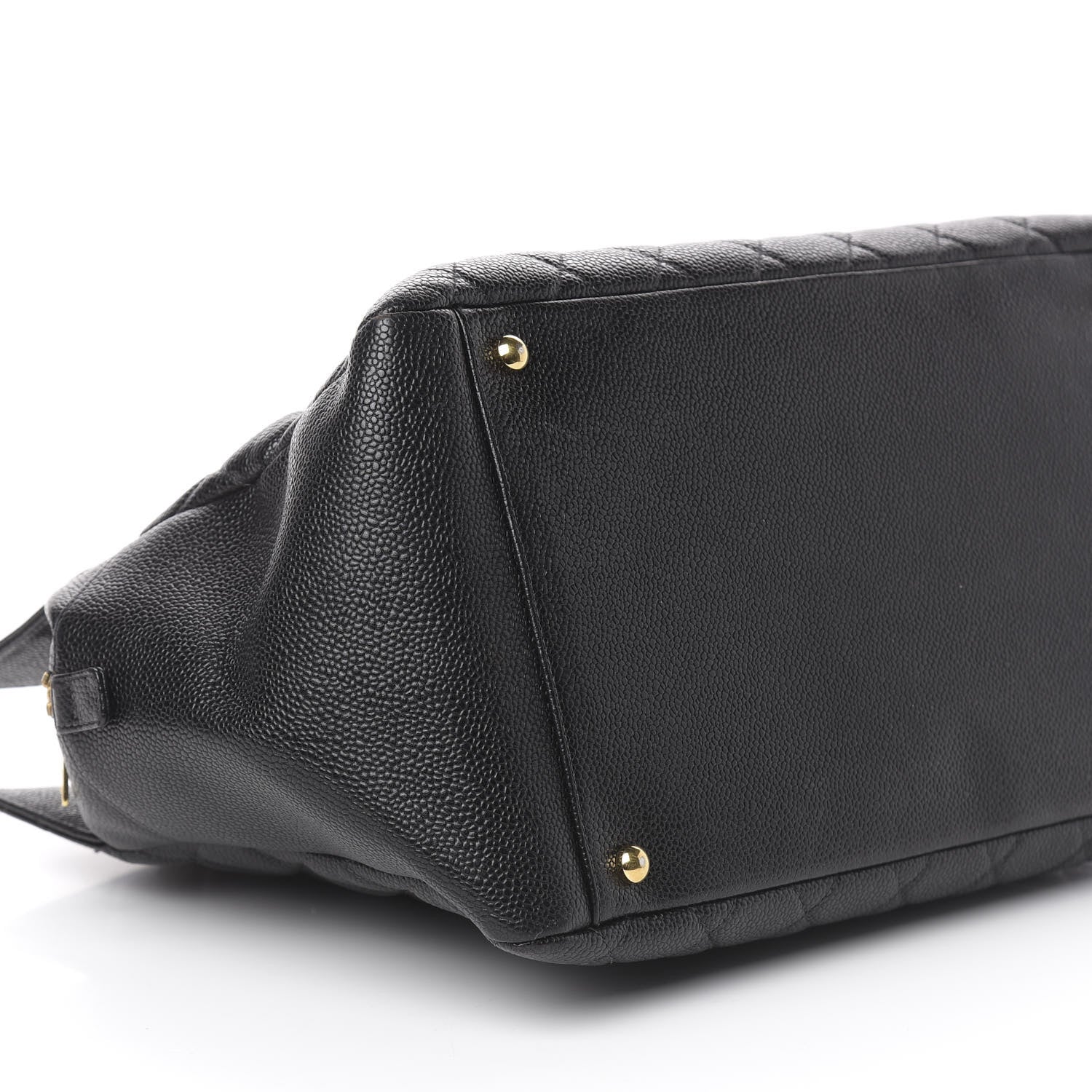 Chanel Caviar Quilted Grand Timeless Tote GTT Black 8 of 10