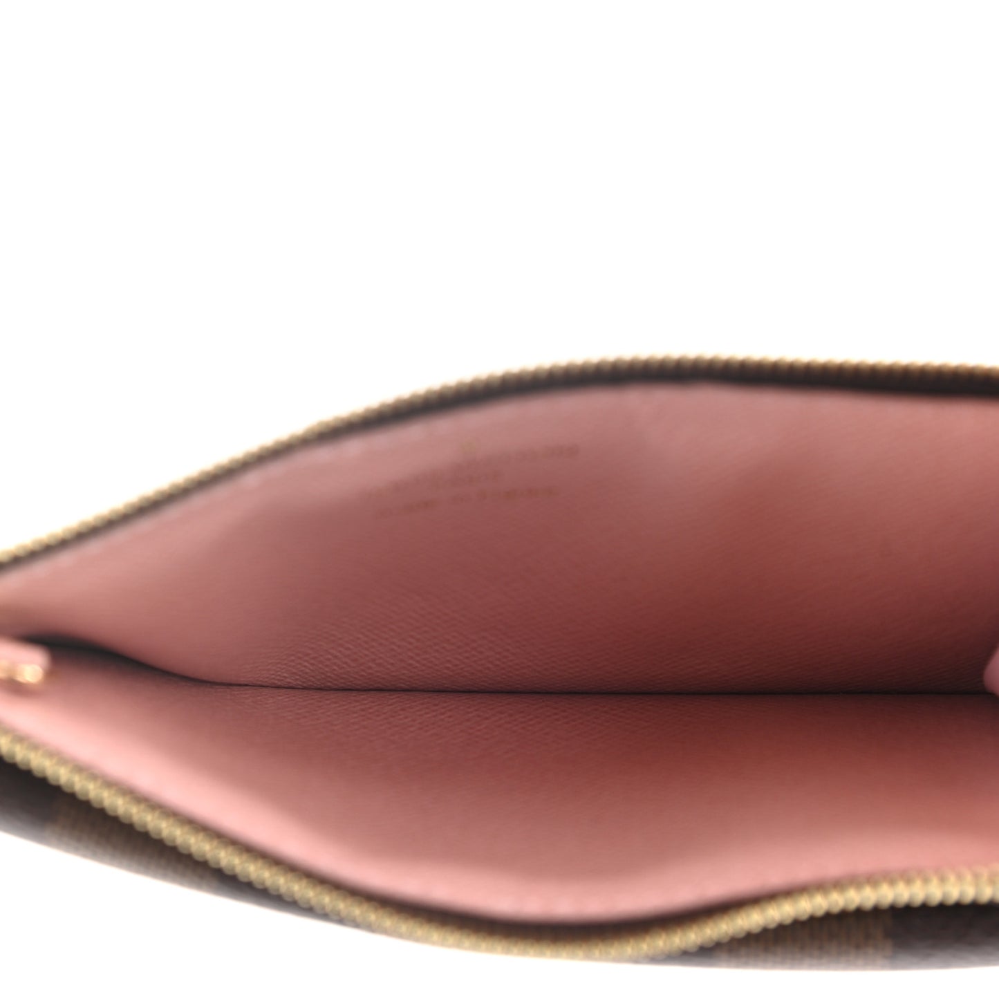 Damier Ebene Recto Verso Card Holder Rose Ballerine