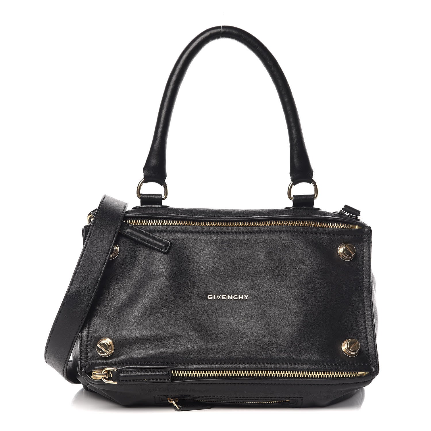 Givenchy Calfskin Medium Bolt Stud Pandora Black 1 of 16