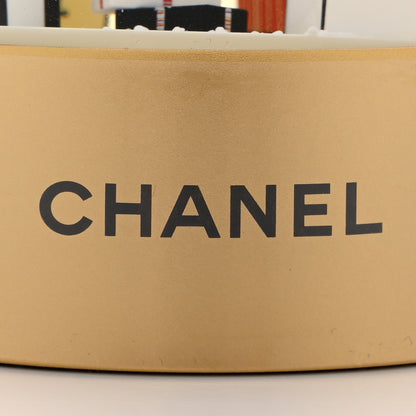Chanel Glass N°5 Perfume Bottle Snow Globe Gold 6 of 8
