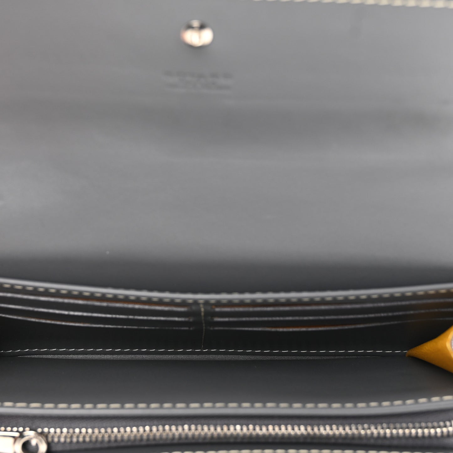 Goyardine Varenne Long Wallet Grey