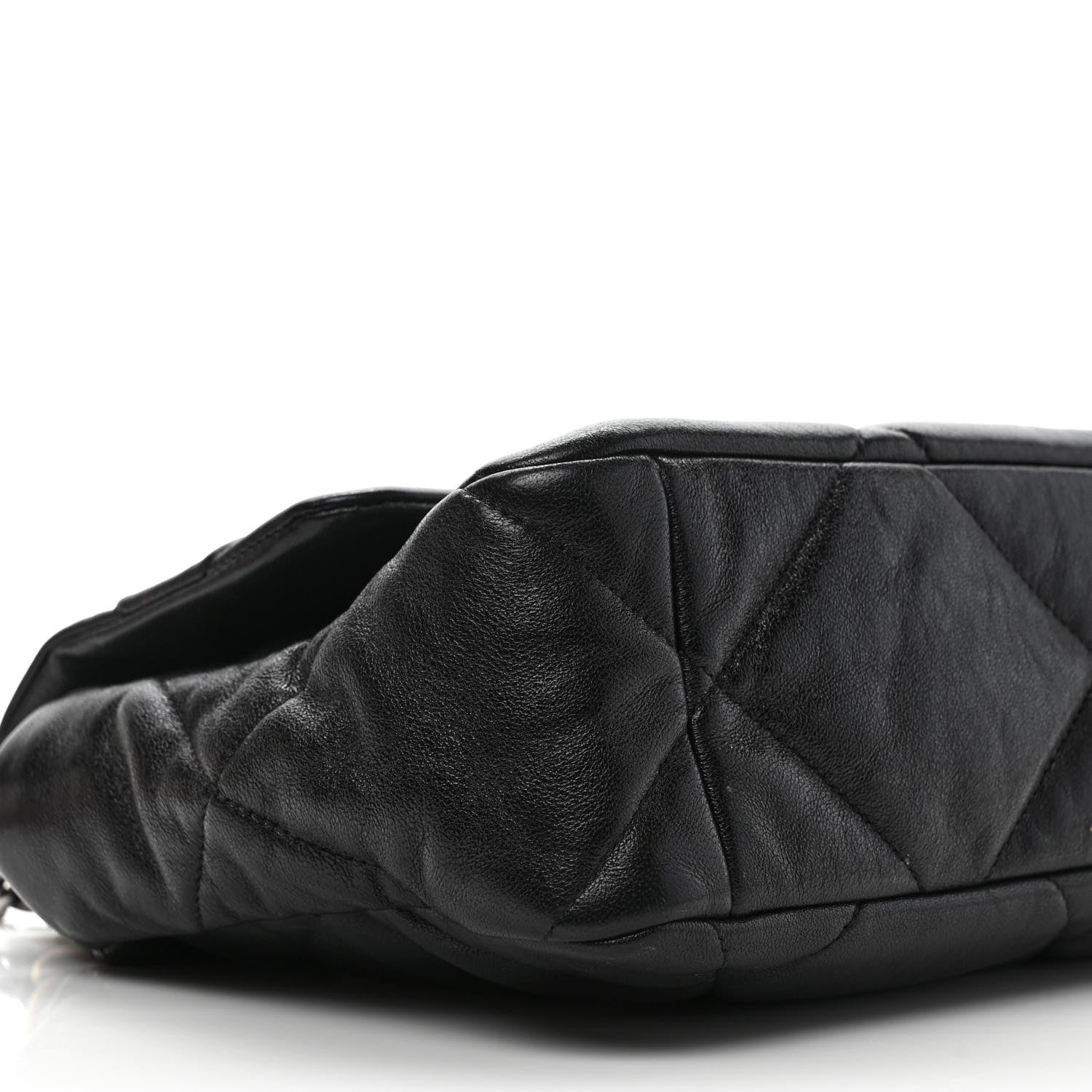Chanel Lambskin Quilted Large Chanel 19 Flap Black 8 of 11