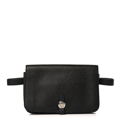 Hermes Togo Dogon Wallet Waist Pouch Black 1 of 10
