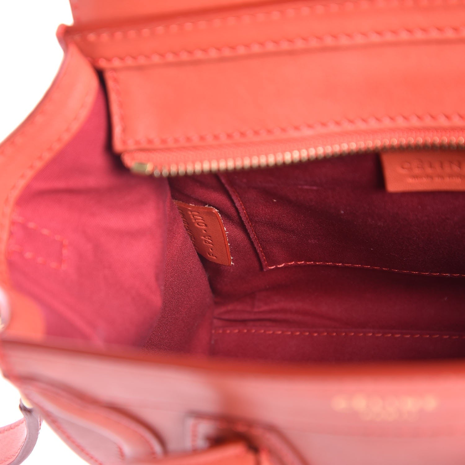 Celine Smooth Calfskin Nano Luggage Lipstick 9 of 13