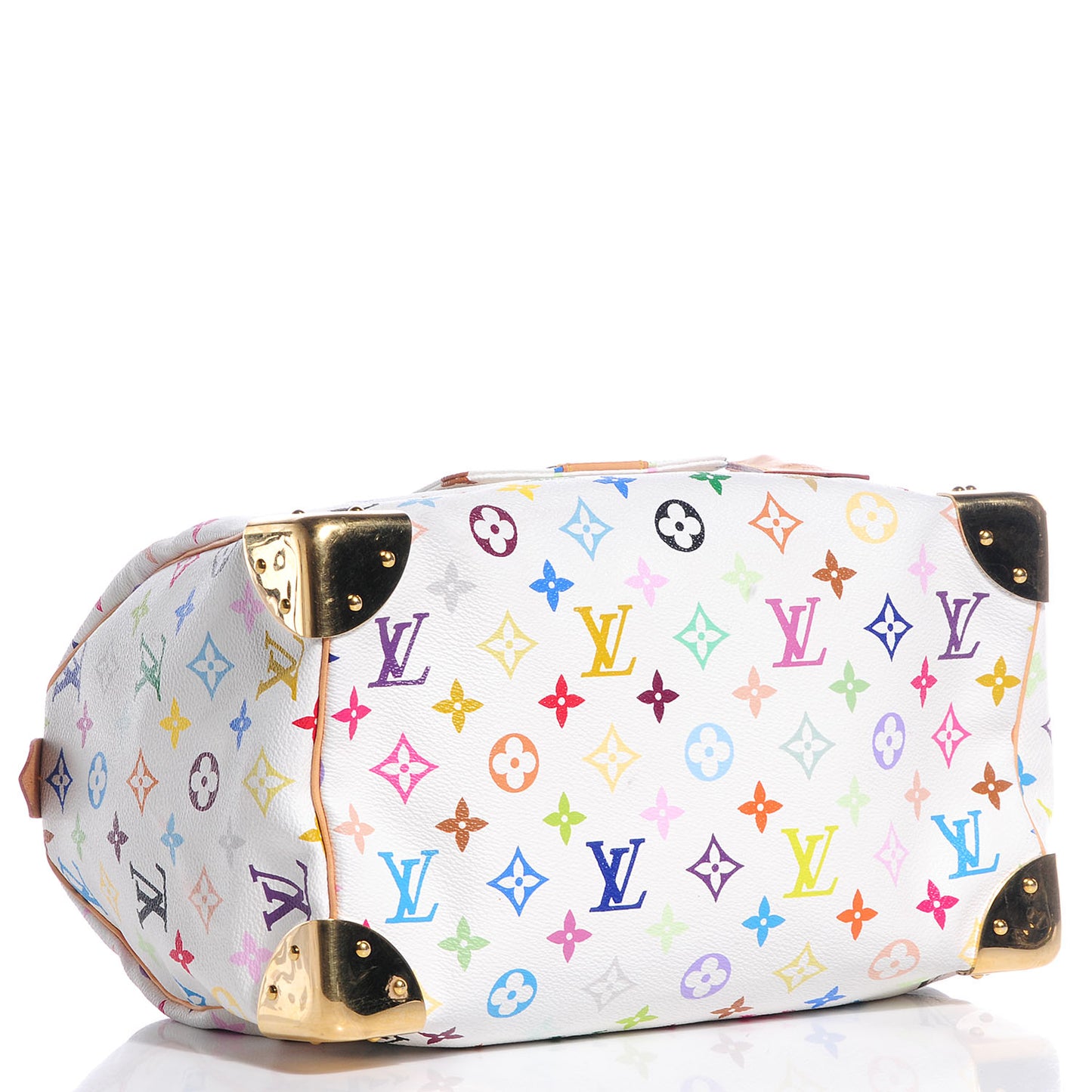 Monogram Multicolor Speedy 30 White
