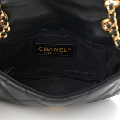 Chanel Calfskin Mini Chain Me Flap Black 5 of 10