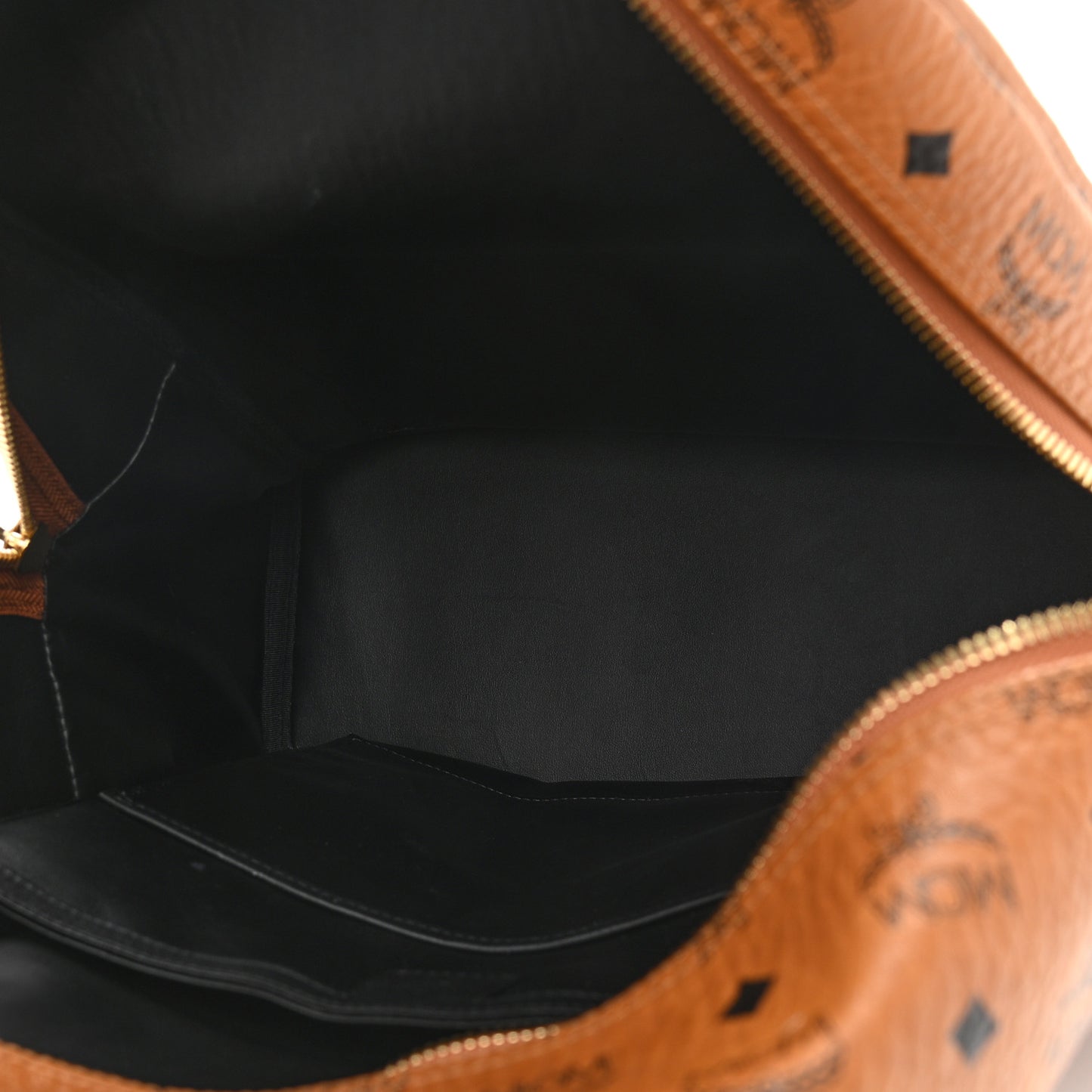 Visetos Medium Side Studs Stark Backpack Cognac