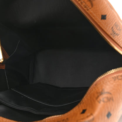 MCM Visetos Medium Side Studs Stark Backpack Cognac 5 of 10