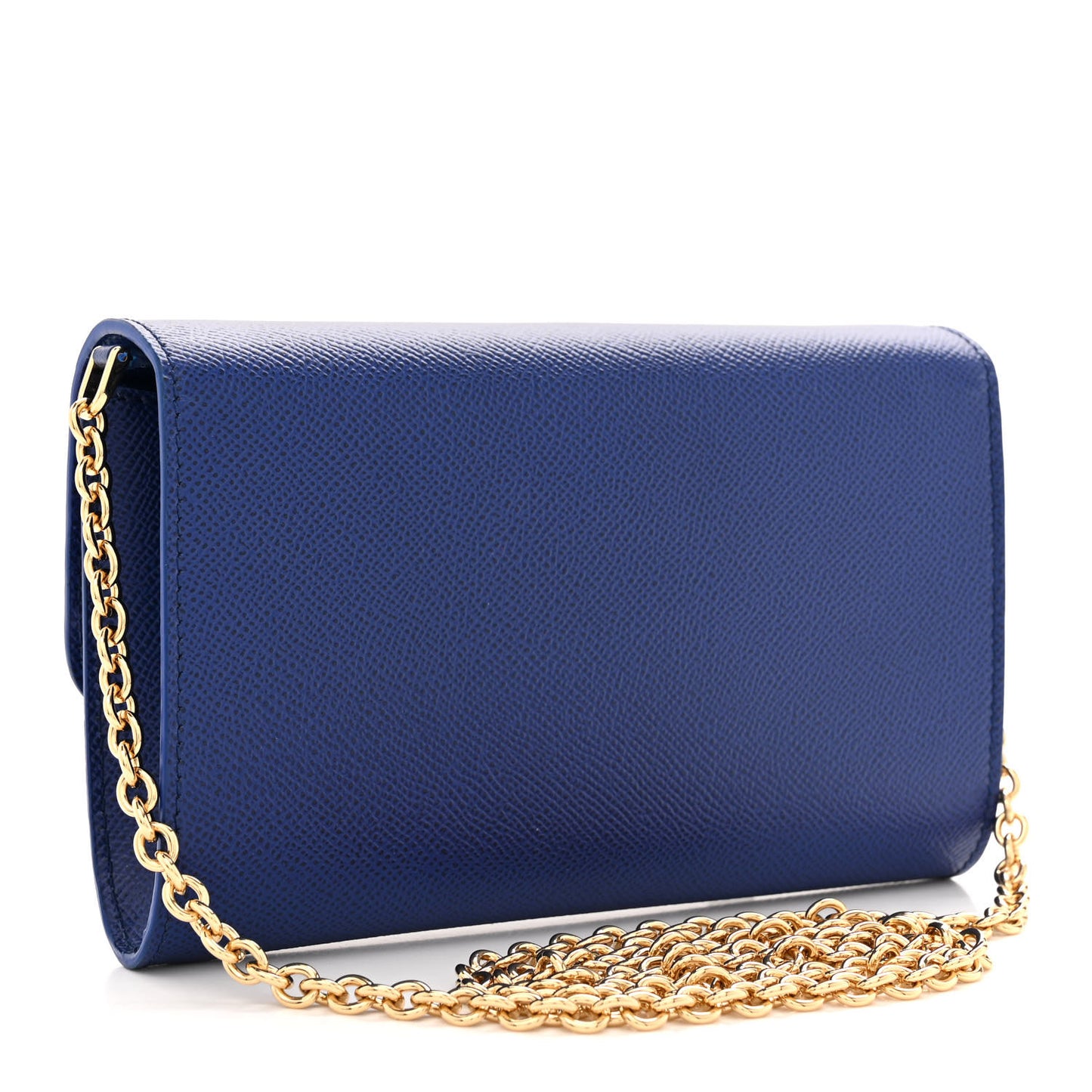 Dauphine Crystal Wallet On Chain Blue