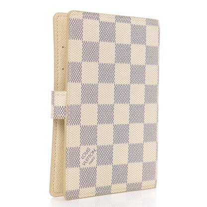 Louis Vuitton Damier Azur Small Ring Agenda Cover 2 of 5