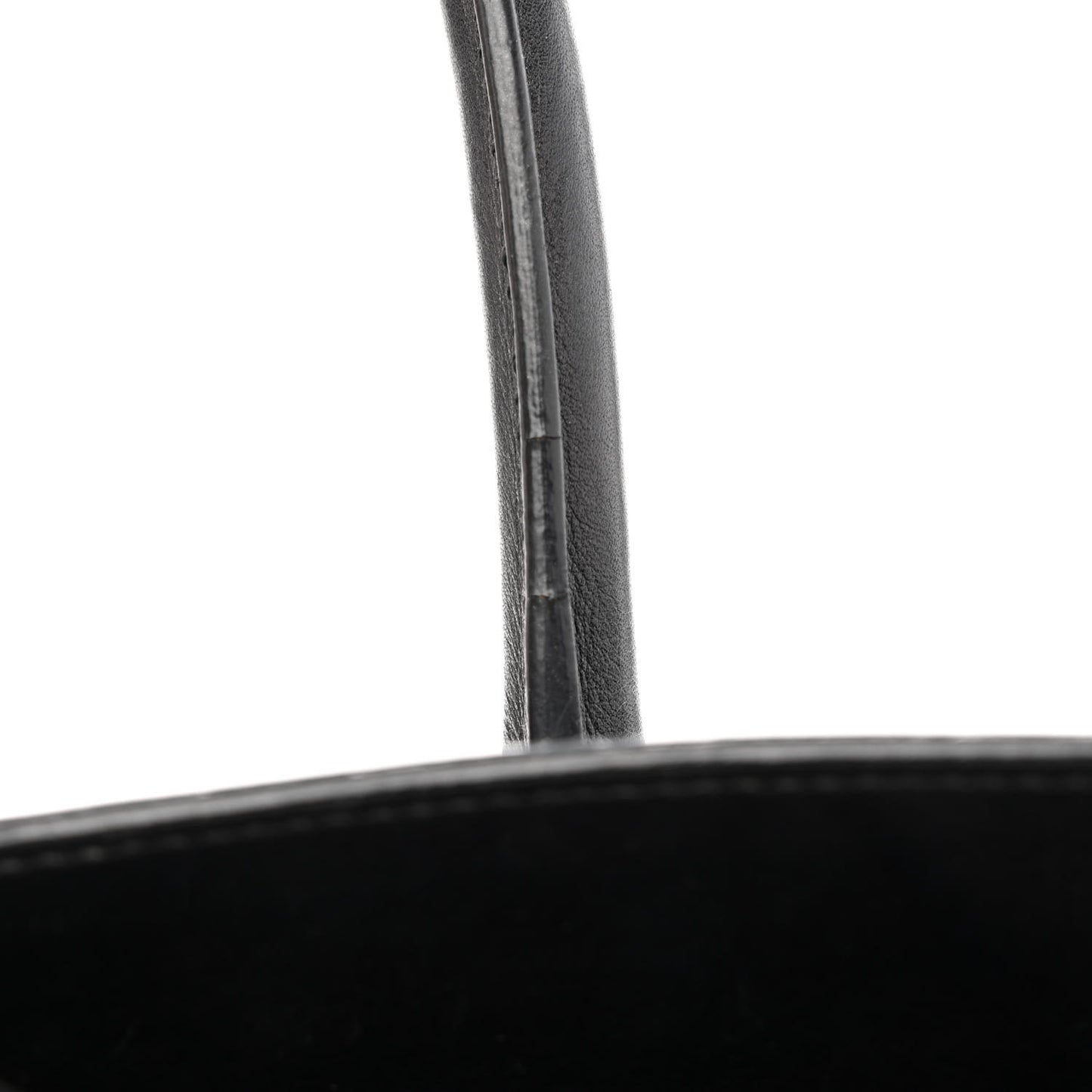 Smooth Calfskin Small Sac De Jour Black