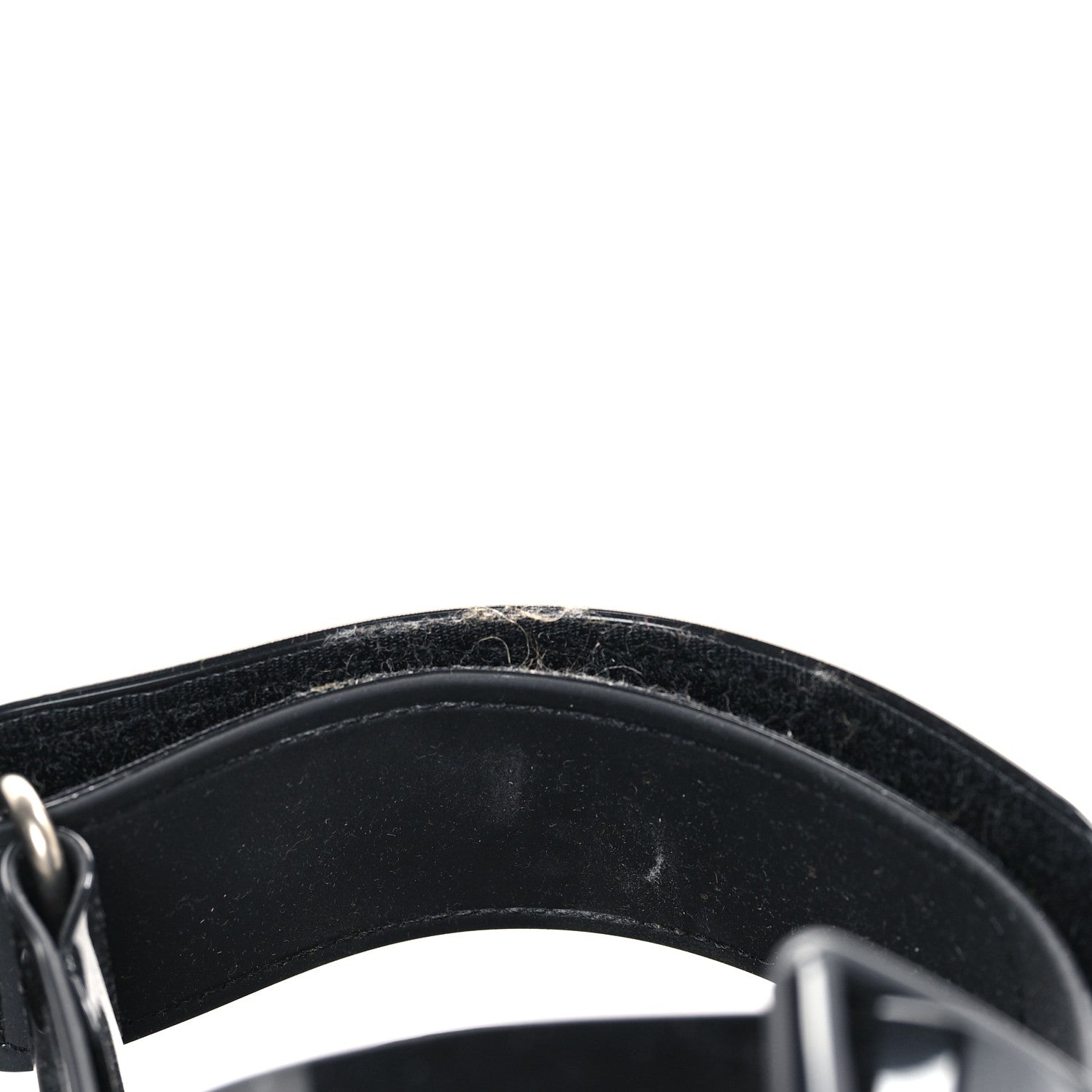 Gucci Rubber Mini Double G Womens Dad Sandals 36 Black 4 of 8