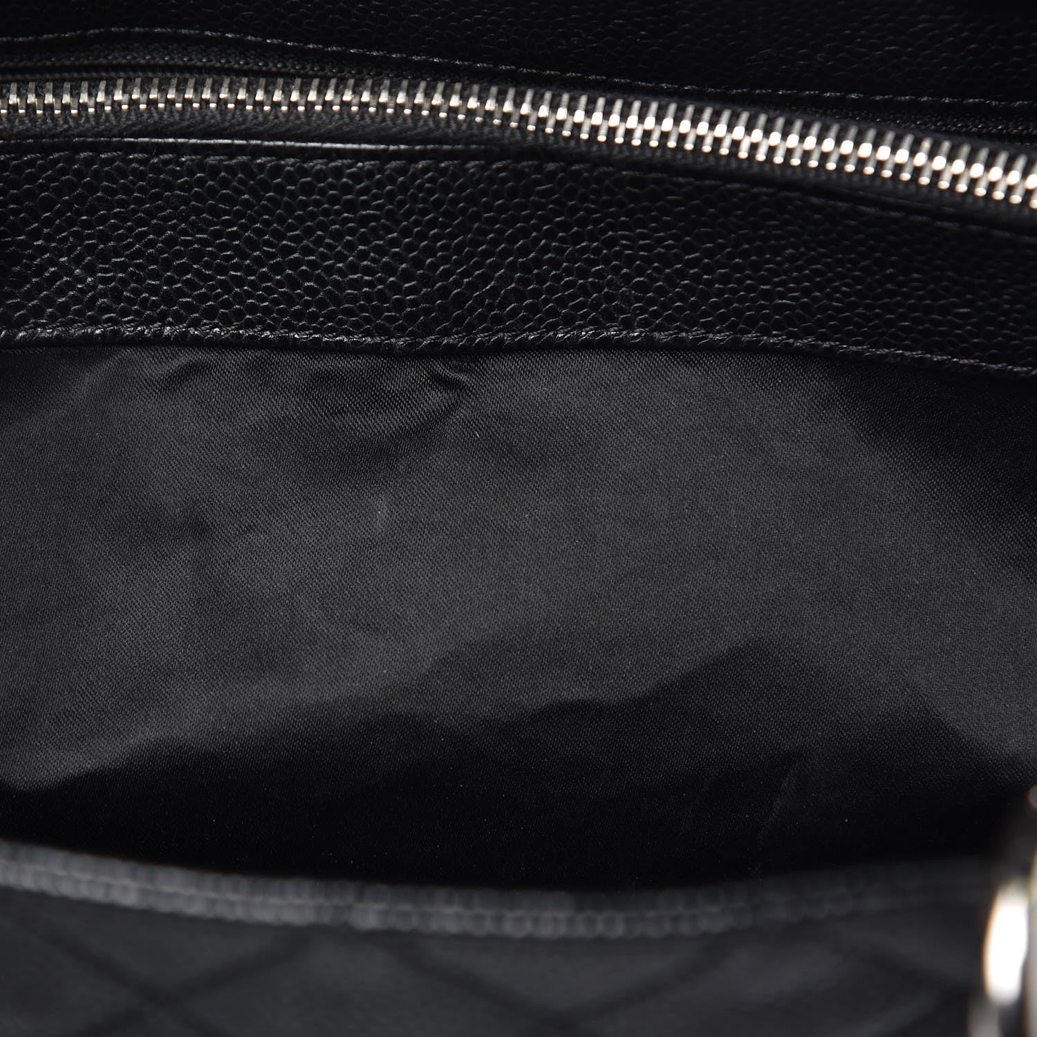 Chanel Caviar Quilted Grand Shopping Tote GST Black 14 of 14