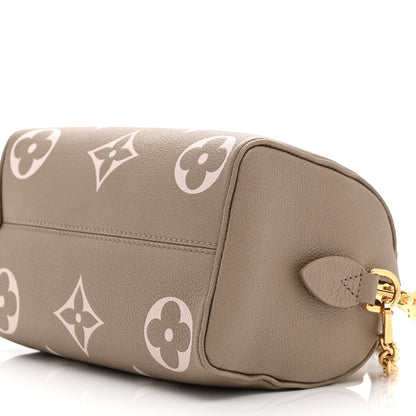 Louis Vuitton Empreinte Monogram Giant Speedy Bandouliere 20 Creme Beige 9 of 9