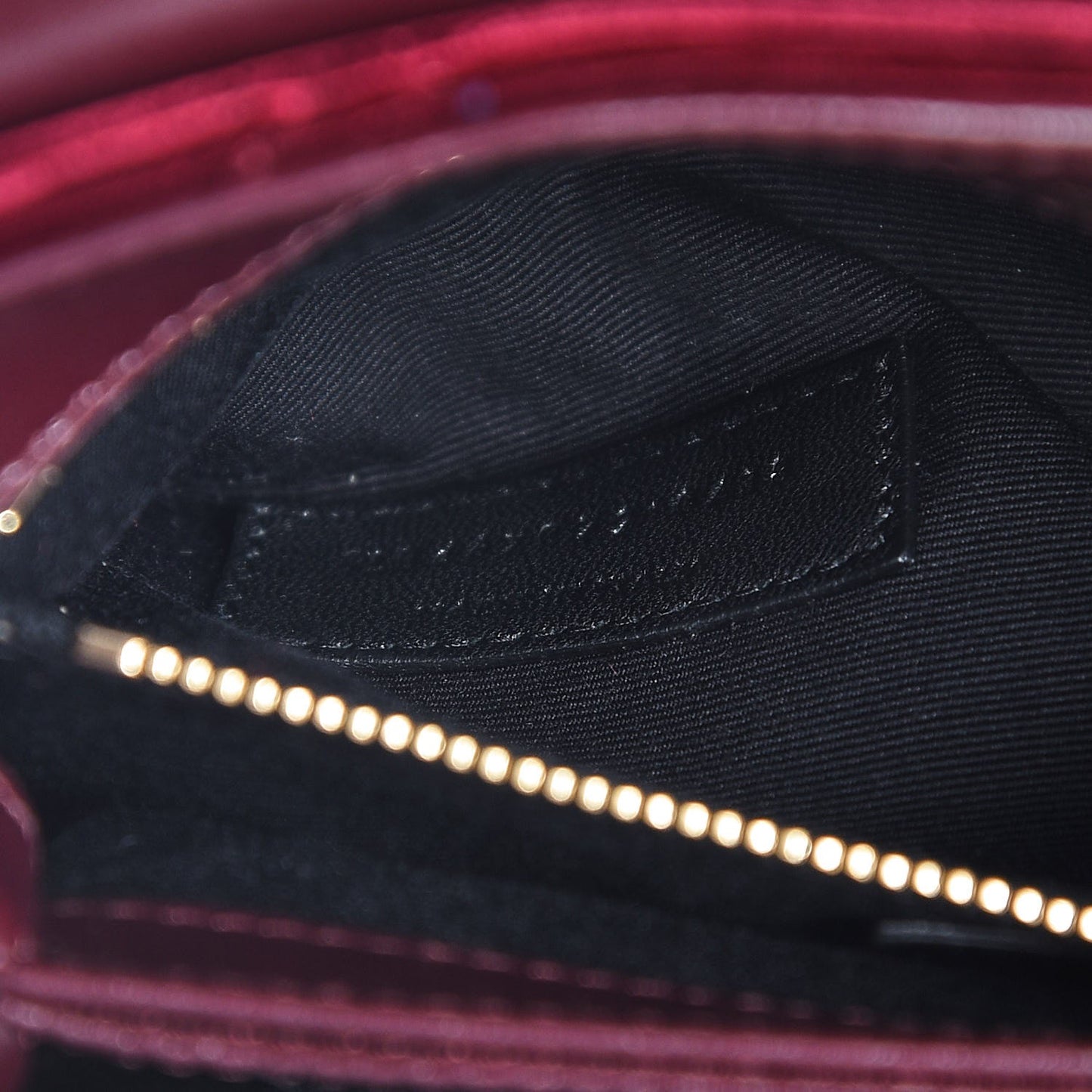 Velvet Y Quilted Monogram Toy Loulou Crossbody Bag French Burgundy