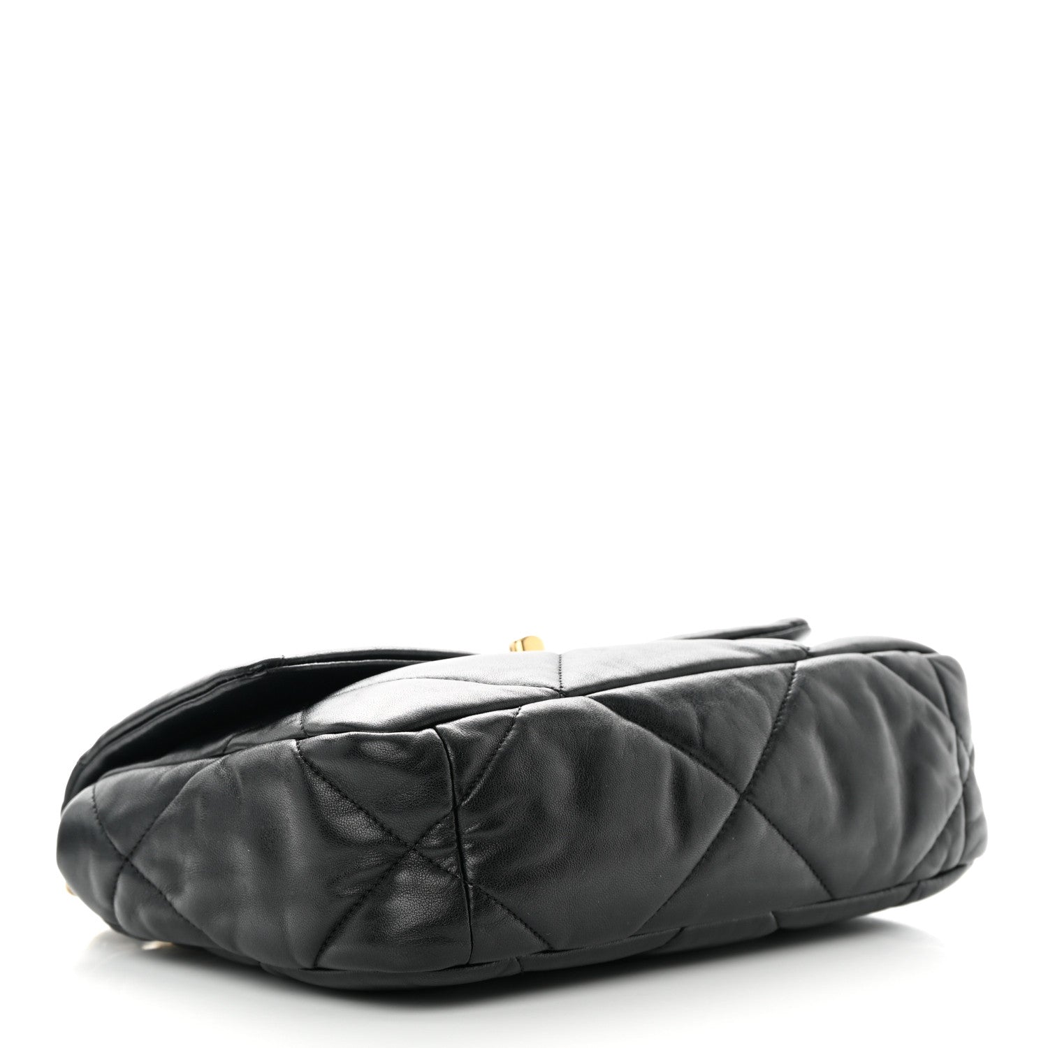 Chanel Lambskin Quilted Medium Chanel 19 Flap Black 4 of 14