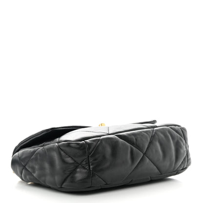 Chanel Lambskin Quilted Medium Chanel 19 Flap Black 4 of 14