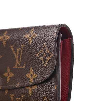 Louis Vuitton Monogram Emilie Wallet Fuchsia 9 of 16