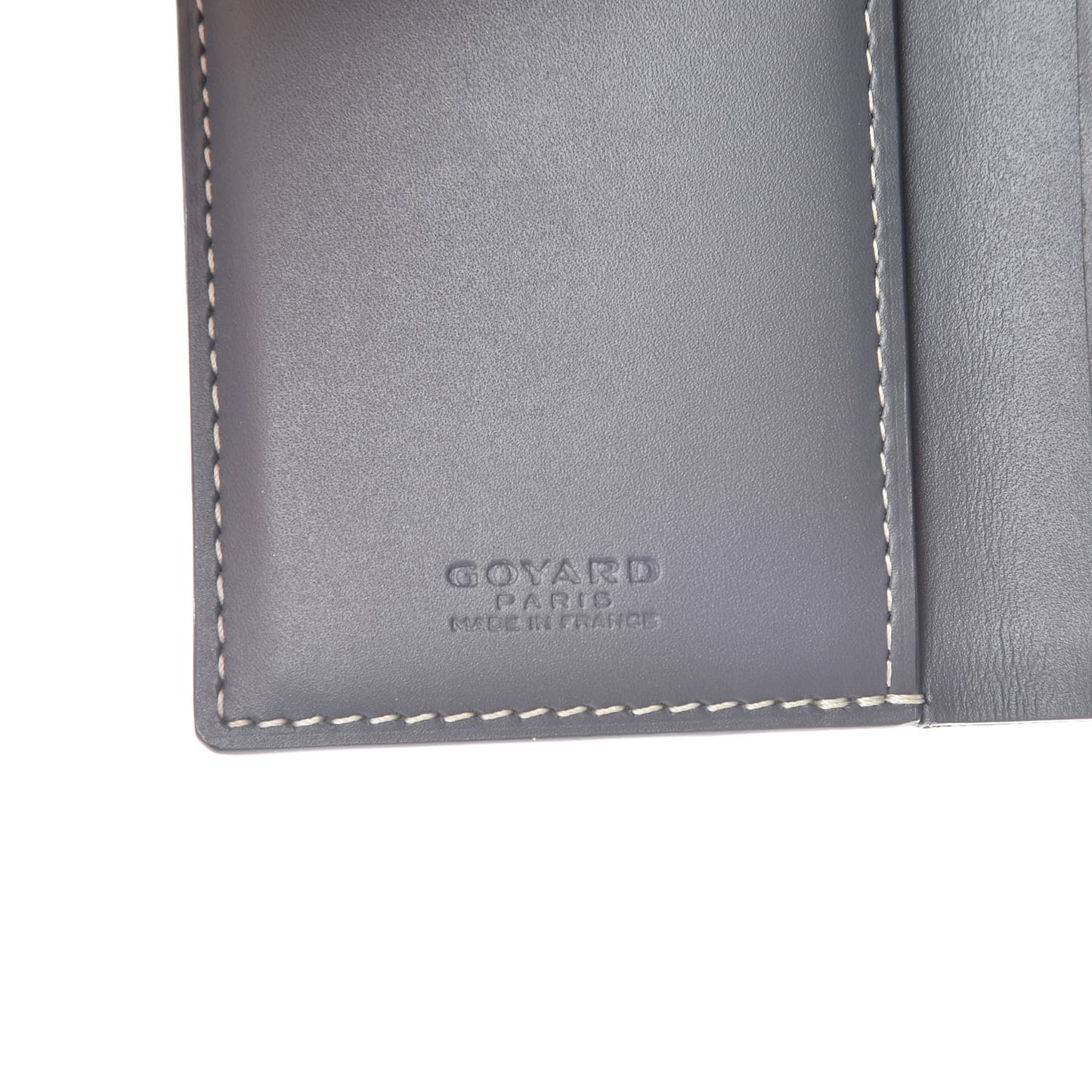 Goyardine Saint Pierre Card Holder Grey