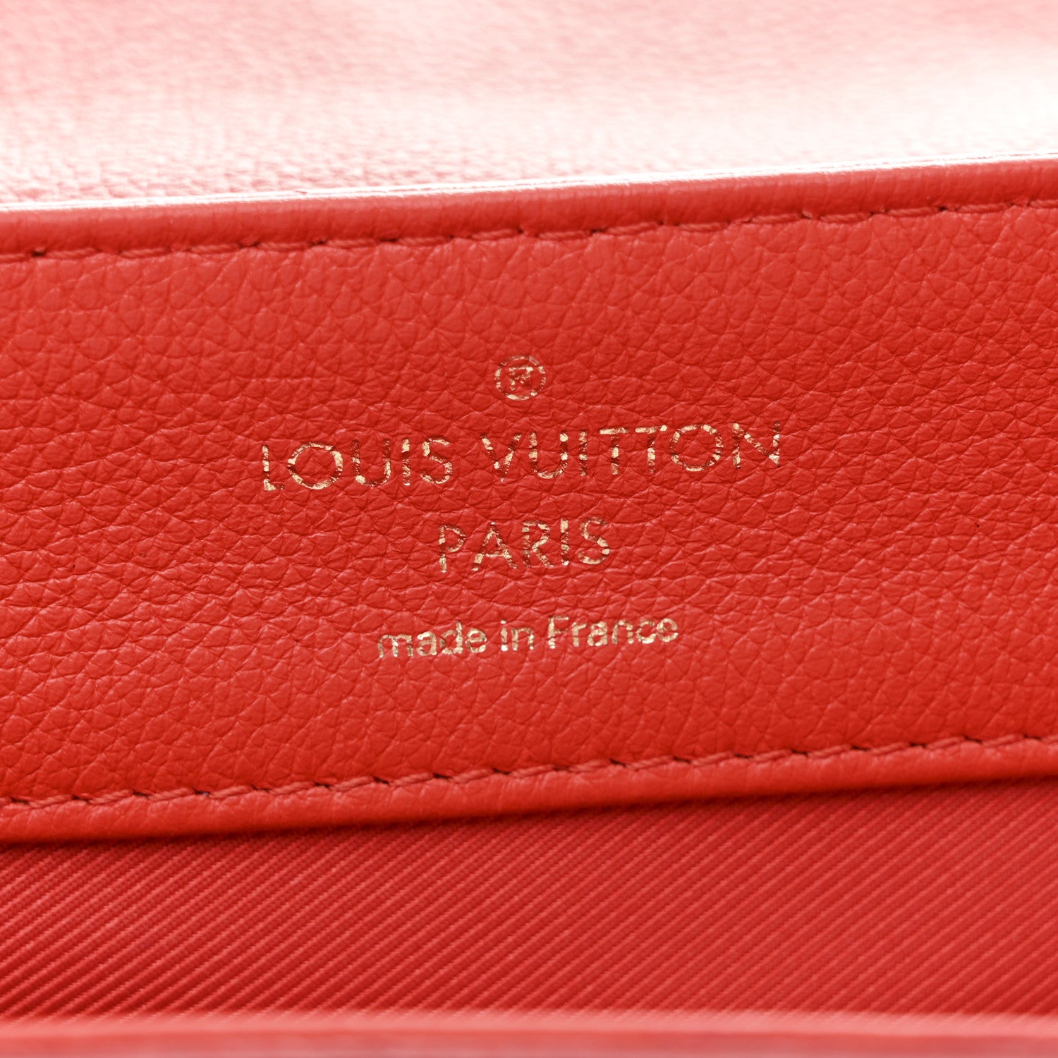 Louis Vuitton Calfskin Lockme PM Rouge 6 of 10