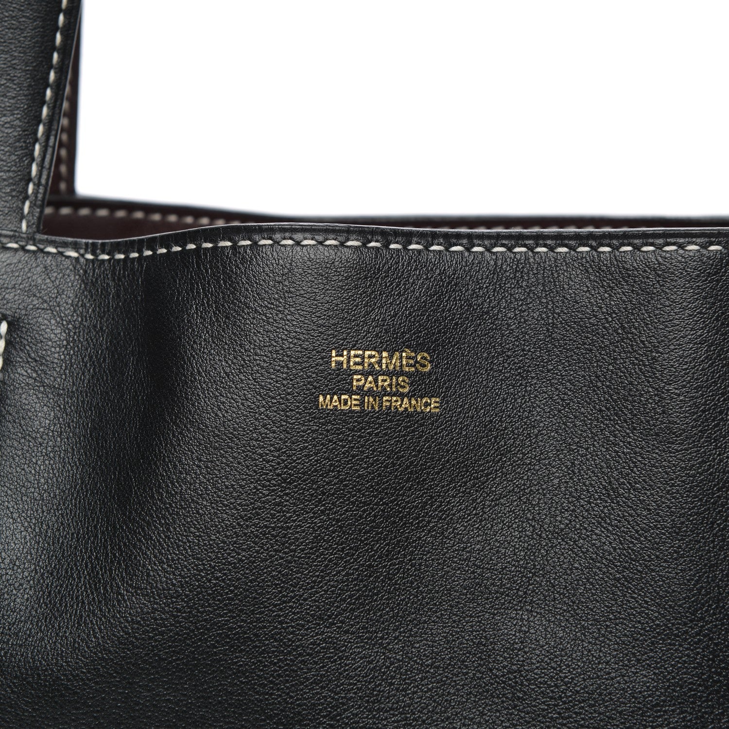 Hermes Sikkim Double Sens 30 Reversible Tote Black 6 of 7