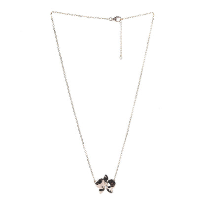 Cartier 18K Pink Gold Diamond Caresse D'Orchidees Par Necklace 3 of 6