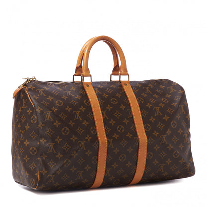 Louis Vuitton Monogram Keepall 45 3 of 9