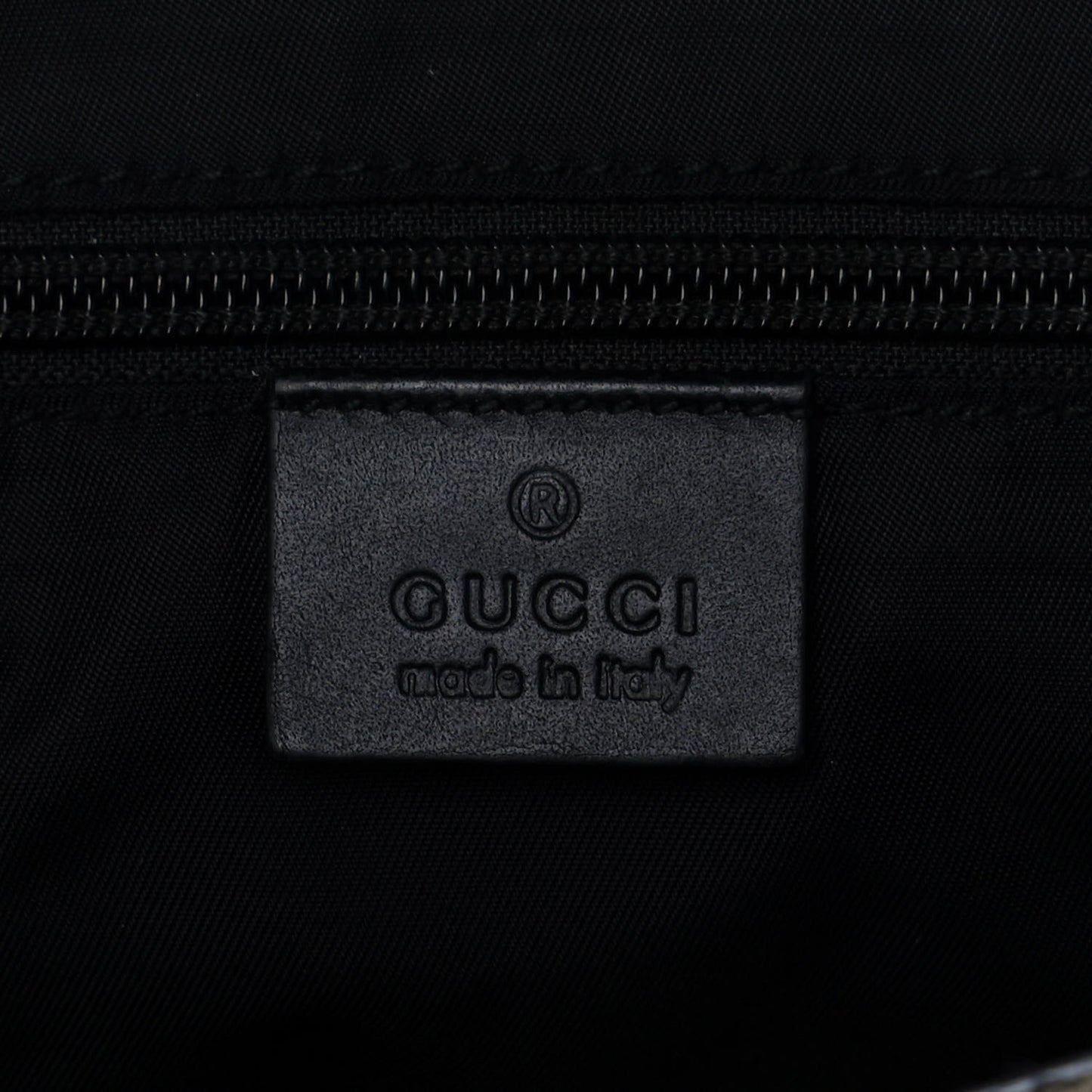 GG Supreme Monogram Web Flap Messenger Bag Black