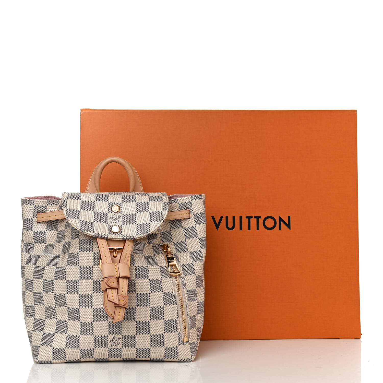 Louis Vuitton Damier Azur Sperone BB Backpack 10 of 10
